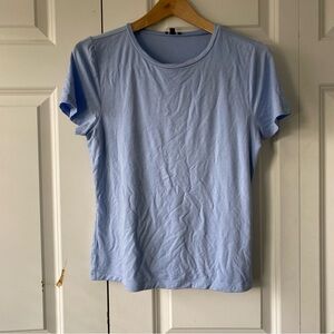 Express Light Blue Short Sleeve Tee